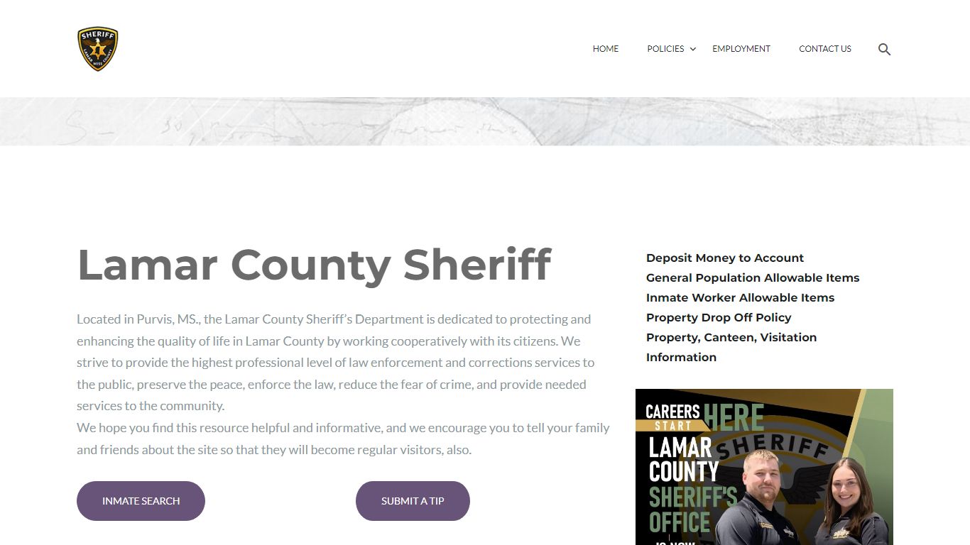 Sheriff Office – Lamar County Sheriff's Office